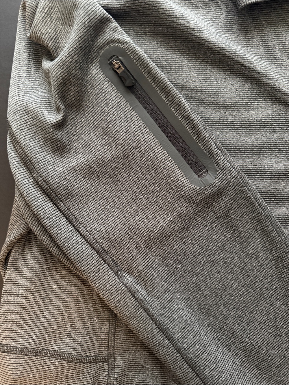 Columbia Men's Gray Half-Zip Pullover with Paw Logo - Picture 6 of 10